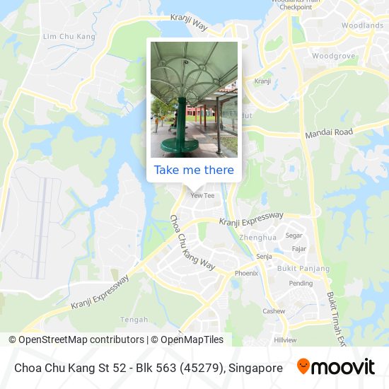 Choa Chu Kang St 52 - Blk 563 (45279)地图