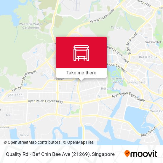 Quality Rd - Bef Chin Bee Ave (21269) map