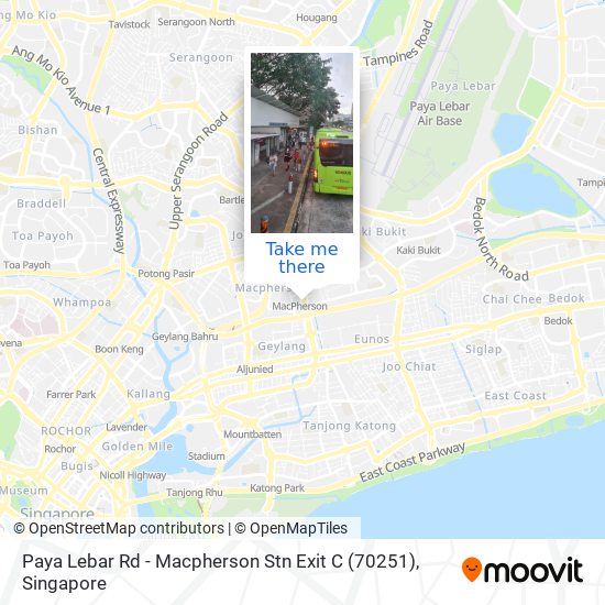 Paya Lebar Rd - Macpherson Stn Exit C (70251)地图