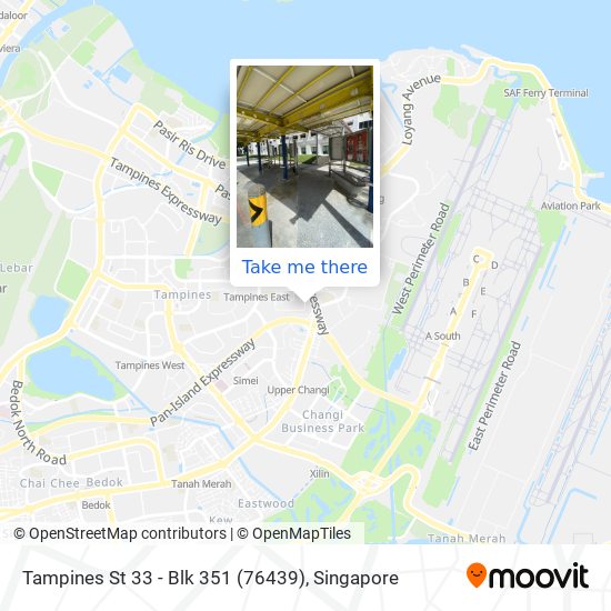 Tampines St 33 - Blk 351 (76439) map