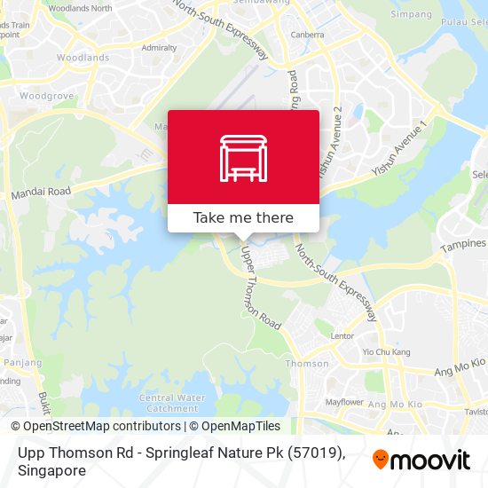 Upp Thomson Rd - Springleaf Nature Pk (57019) map