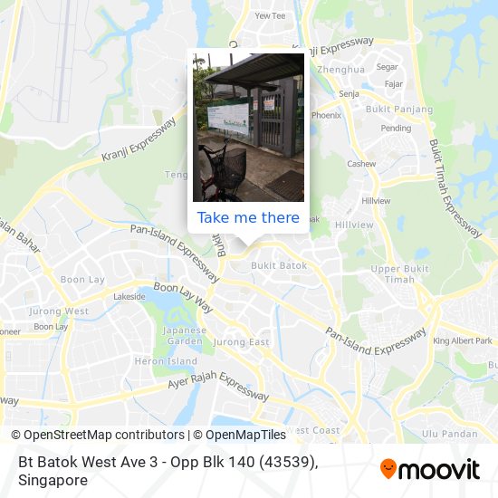 Bt Batok West Ave 3 - Opp Blk 140 (43539) map