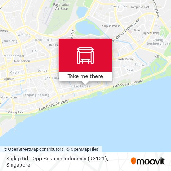 Siglap Rd - Opp Sekolah Indonesia (93121)地图