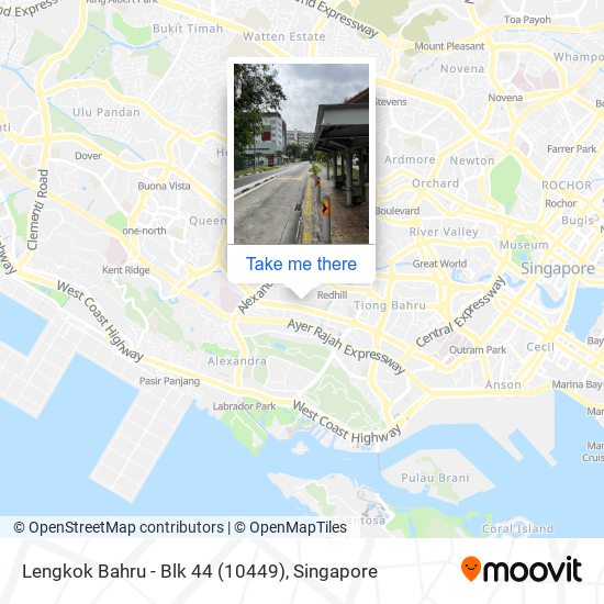 Lengkok Bahru - Blk 44 (10449)地图