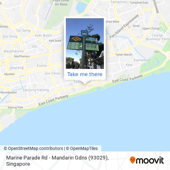 Marine Parade Rd - Mandarin Gdns (93029)地图