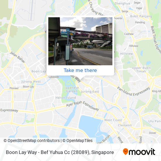 Boon Lay Way - Bef Yuhua Cc (28089) map