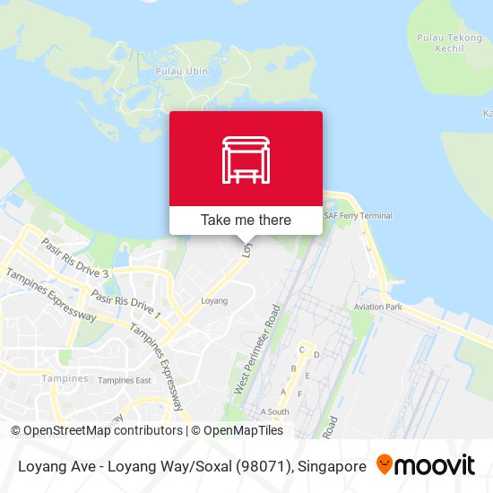 Loyang Ave - Loyang Way / Soxal (98071) map