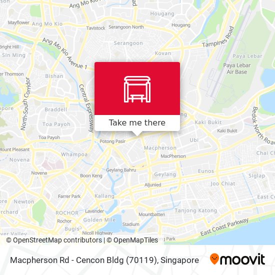 Macpherson Rd - Cencon Bldg (70119)地图