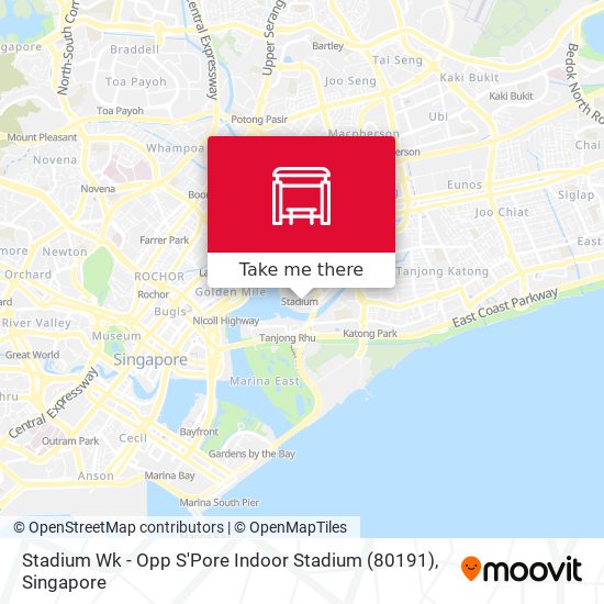 Stadium Wk - Opp S'Pore Indoor Stadium (80191)地图