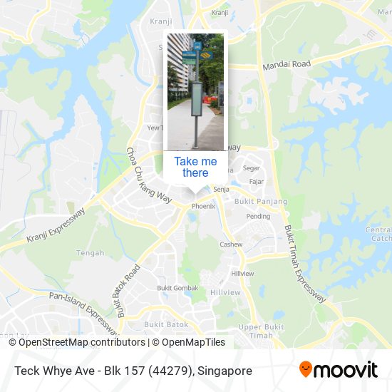 Teck Whye Ave - Blk 157 (44279) map