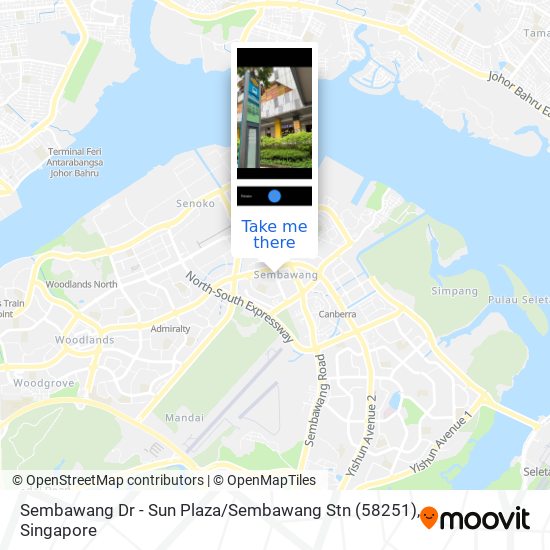 Sembawang Dr - Sun Plaza / Sembawang Stn (58251)地图