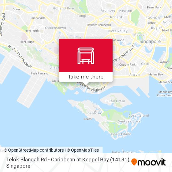 Telok Blangah Rd - Caribbean at Keppel Bay (14131)地图