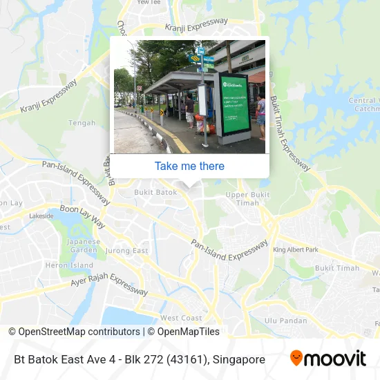 Bt Batok East Ave 4 - Blk 272 (43161)地图
