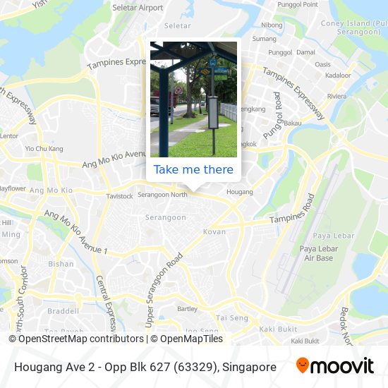 Hougang Ave 2 - Opp Blk 627 (63329) map