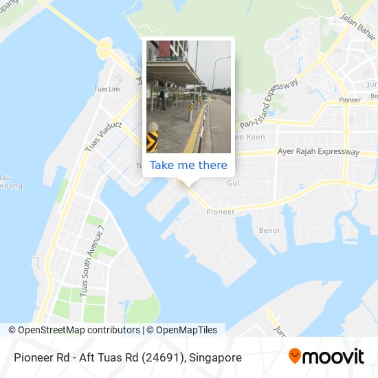 Pioneer Rd - Aft Tuas Rd (24691) map