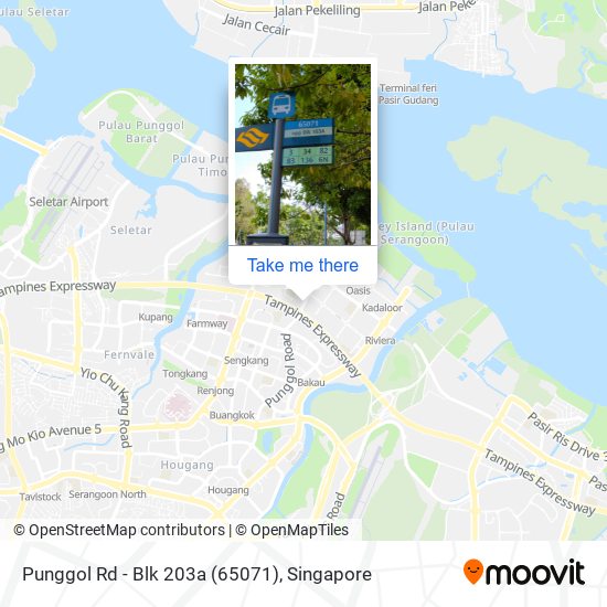 Punggol Rd - Blk 203a (65071)地图