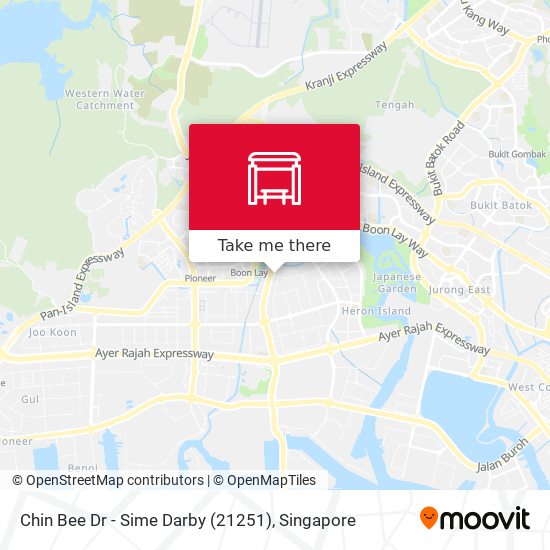 Chin Bee Dr - Sime Darby (21251) map
