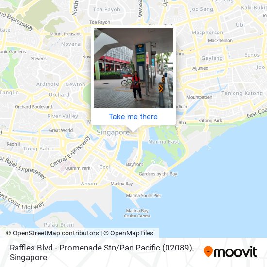 Raffles Blvd - Promenade Stn / Pan Pacific (02089) map