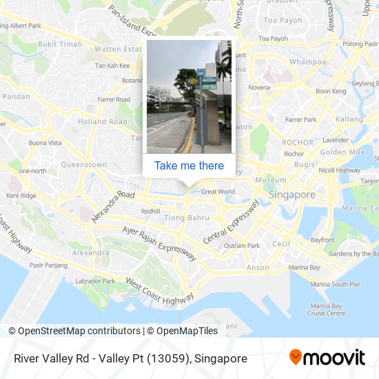 River Valley Rd - Valley Pt (13059)地图