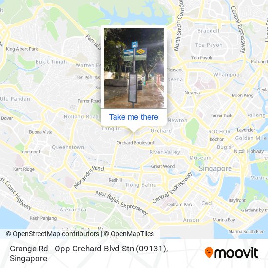 Grange Rd - Opp Orchard Blvd Stn (09131) map