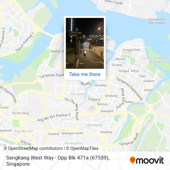 Sengkang West Way - Opp Blk 471a (67559)地图