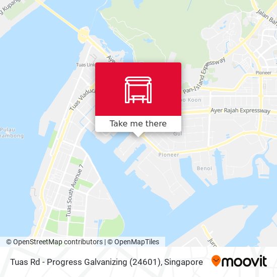 Tuas Rd - Progress Galvanizing (24601) map