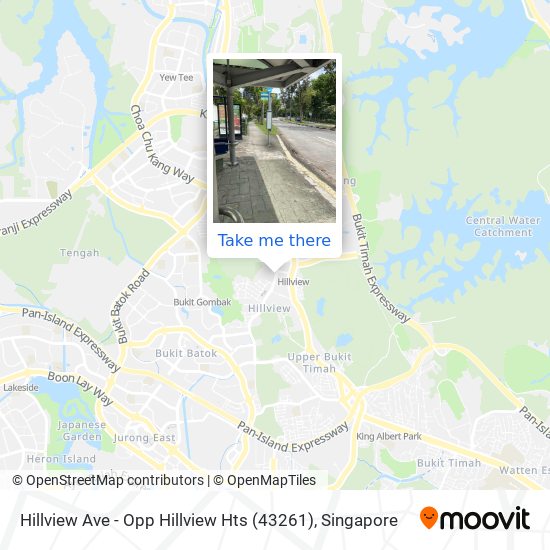 Hillview Ave - Opp Hillview Hts (43261)地图