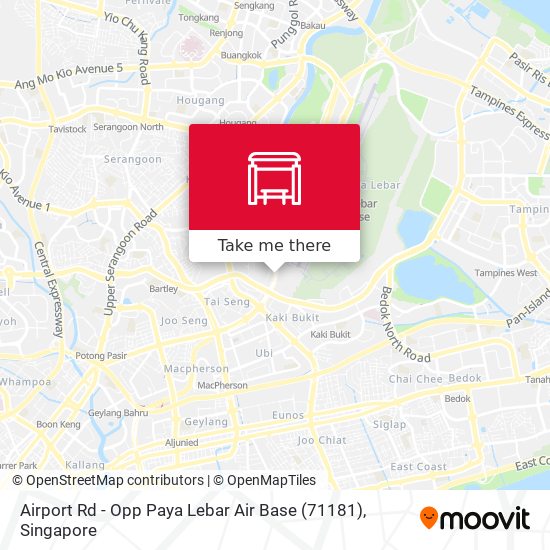 Airport Rd - Opp Paya Lebar Air Base (71181)地图