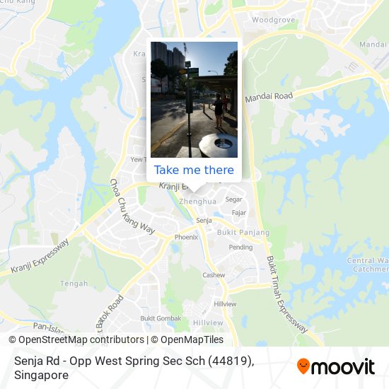 Senja Rd - Opp West Spring Sec Sch (44819) map