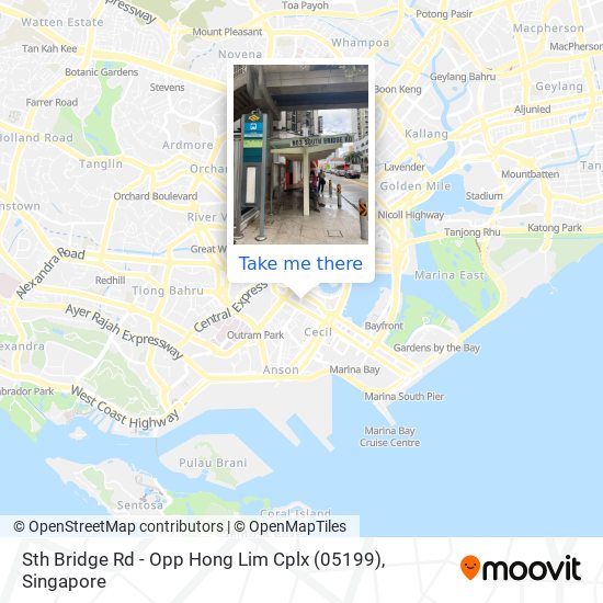 Sth Bridge Rd - Opp Hong Lim Cplx (05199) map