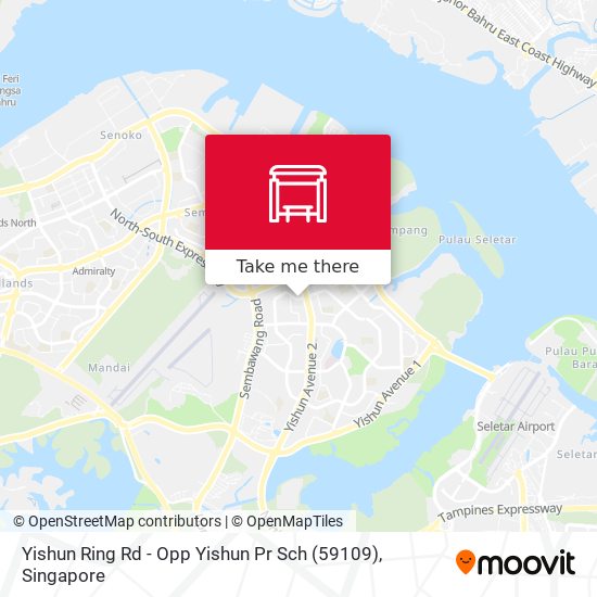 Yishun Ring Rd - Opp Yishun Pr Sch (59109) map