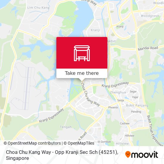 Choa Chu Kang Way - Opp Kranji Sec Sch (45251) map