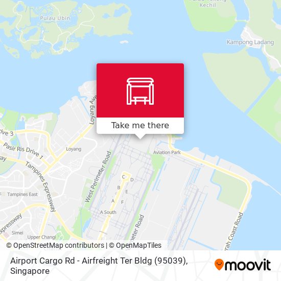 Airport Cargo Rd - Airfreight Ter Bldg (95039) map