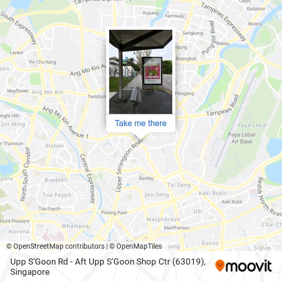 Upp S'Goon Rd - Aft Upp S'Goon Shop Ctr (63019) map