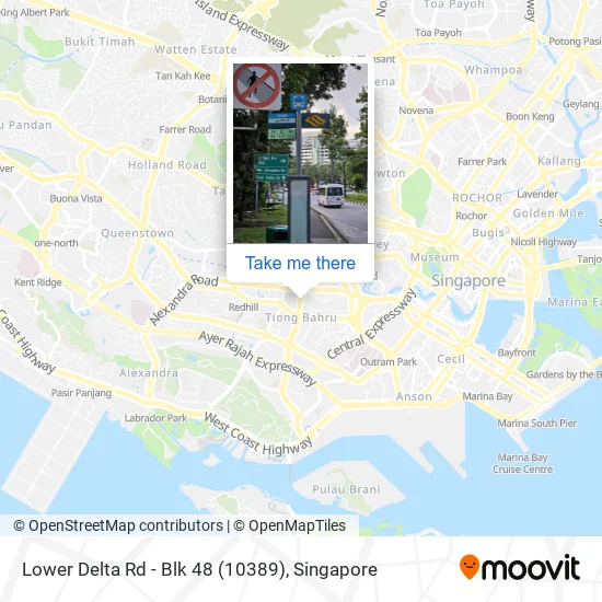 Lower Delta Rd - Blk 48 (10389) map