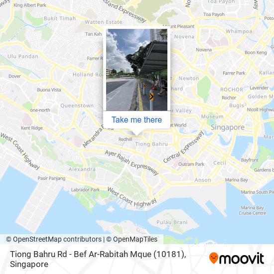 Tiong Bahru Rd - Bef Ar-Rabitah Mque (10181)地图