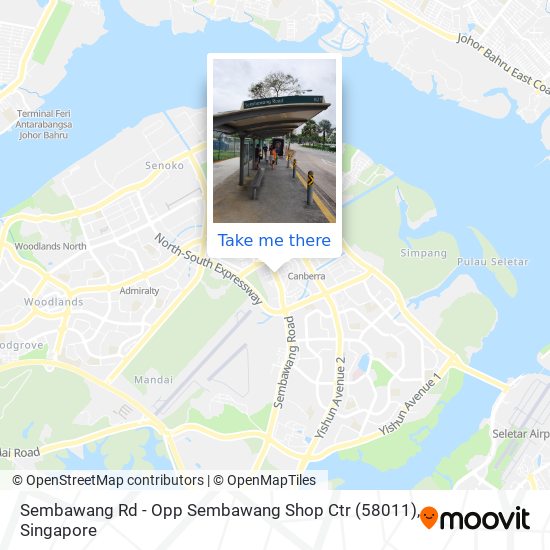 Sembawang Rd - Opp Sembawang Shop Ctr (58011) map