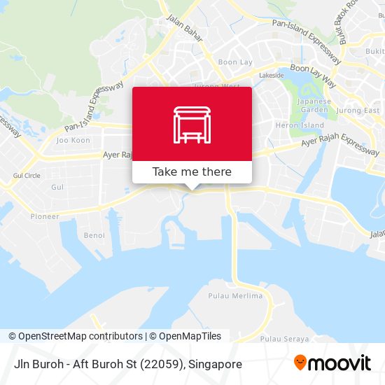 Jln Buroh - Aft Buroh St (22059) map