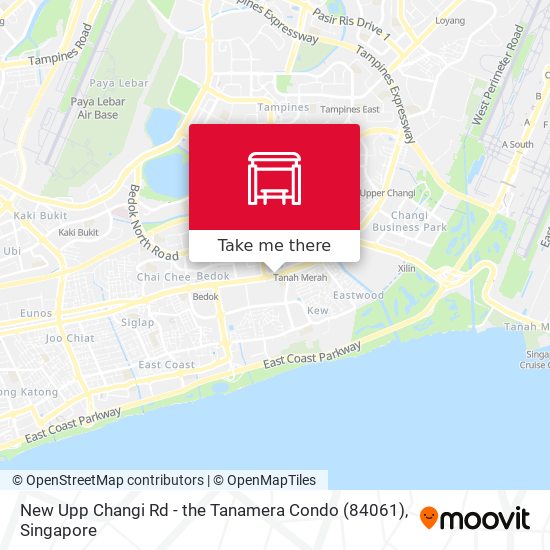 New Upp Changi Rd - the Tanamera Condo (84061) map