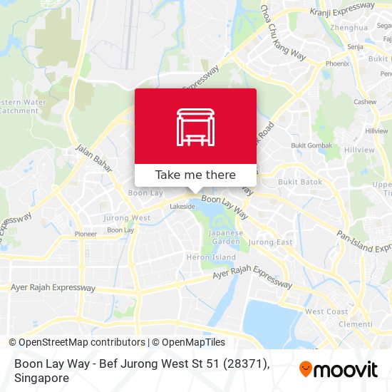Boon Lay Way - Bef Jurong West St 51 (28371) map