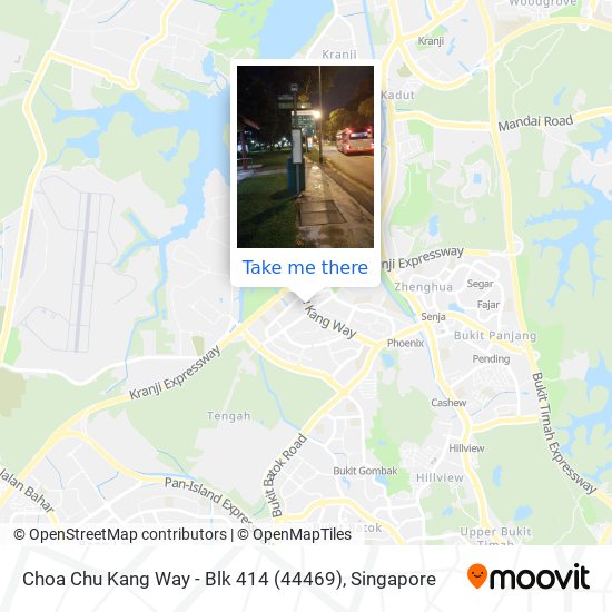 Choa Chu Kang Way - Blk 414 (44469)地图