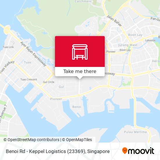 Benoi Rd - Keppel Logistics (23369) map