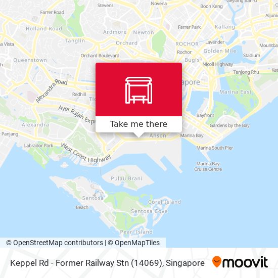 Keppel Rd - Former Railway Stn (14069) map