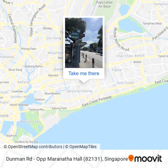 Dunman Rd - Opp Maranatha Hall (82131) map