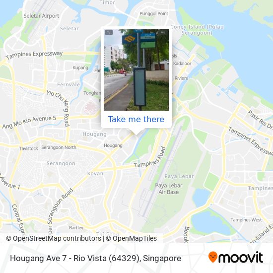 Hougang Ave 7 - Rio Vista (64329) map