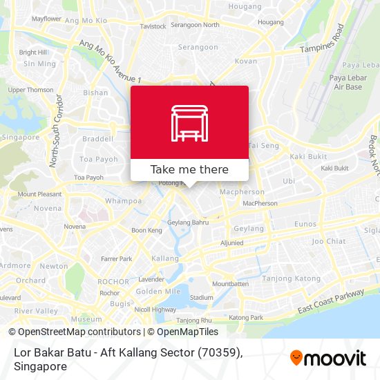 Lor Bakar Batu - Aft Kallang Sector (70359) map