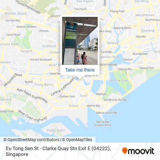 Eu Tong Sen St - Clarke Quay Stn Exit E (04222)地图