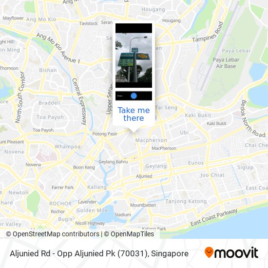 Aljunied Rd - Opp Aljunied Pk (70031) map