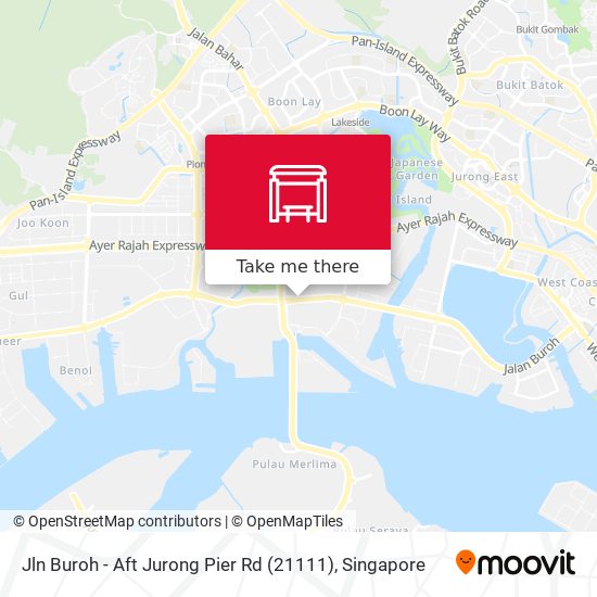 Jln Buroh - Aft Jurong Pier Rd (21111) map