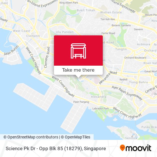 Science Pk Dr - Opp Blk 85 (18279) map